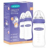 Lansinoh Natural Silikon Yenidoğan Mor Biberon 480 ml