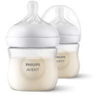 Philips Avent Silikon Gaz Yapmayan Antikolik Yenidoğan Yavaş Akışlı 0+ Ay Şeffaf Biberon 125 ml