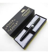 Jinhao Parlak Siyah Full Metal Dolma Kalem