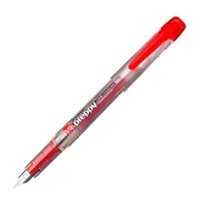 Platinum 0.3 mm Preppy Şeffaf Kırmızı Dolma Kalem