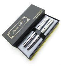 Wings Twin Deluxe Dt356 Parlak Krom Dolma Kalem