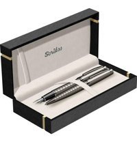 Scrikks 38 Karbon Gri -Tükemmez Set Dolma Kalem
