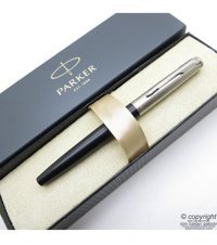 Parker Jotter Metal Siyah Dolma Kalem
