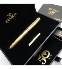 Scrikss Ritage 50.Yıl Altın Kaplama Scrikss Siyah Dolma Kalem