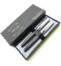 Wings Twin Deluxe Dr376 Krom Çizgili Dolma Kalem