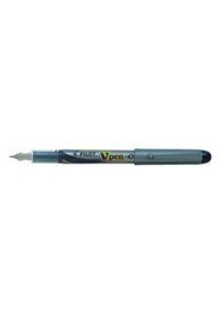 Pilot V-Pen Silver Kullan At Siyah Dolma Kalem
