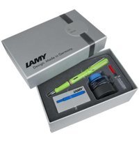 Lamy Safari Seti Yeşil 13Eyds-M Tek Ebat Dolma Kalem