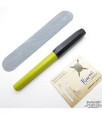 Kaweco Perkeo Siyah / Yeşil Kadife Kılıflı e Dolma Kalem
