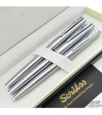 Scrikss 78M 3'lü Set Krom Dolma Kalem