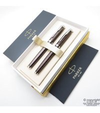 Parker Premium Desenli Bakır Bronz Dolma Kalem