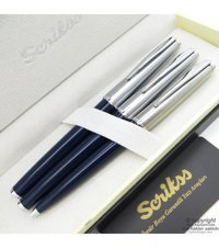 Scrikss 78 3'lü Set Lacivert Dolma Kalem