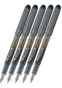 Pilot Vpen 5 Adet Siyah Svp4M Dolma Kalem