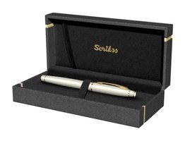 Scrikss Noble İnci Beyazı Dolma Kalem
