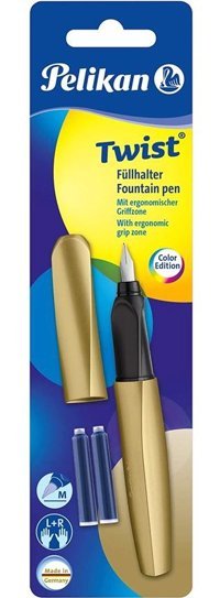 Zweck Twist Serisi P457 Gold Blisterli Dolma Kalem