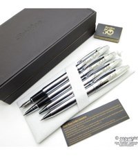 Scrikss 35 4'lü Set Parlak Krom Dolma Kalem