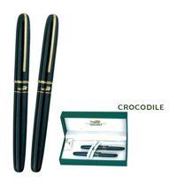 Crocodile Altın Klips Peklm00.55 Ve Roller Dolma Kalem