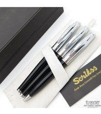Scrikss 39 3'lü Set Siyah Dolma Kalem