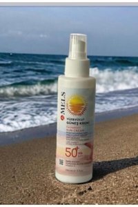 Mels 50 Faktör Tüm Ciltler İçin Nemlendirici Suya Dayanıklı Yüz Güneş Kremi 150 ml