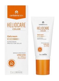 Heliocare Renkli 50 Faktör Tüm Ciltler İçin Nemlendirici Kapatıcılı Yağsız Suya Dayanıklı Yüz Güneş Kremi 50 ml