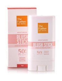 The Further Stick Blush 50 Faktör Tüm Ciltler İçin Leke Karşıtı Nemlendirici Yağsız Suya Dayanıklı Yüz ve Vücut Güneş Kremi 30 ml