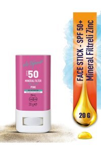 Eda Taşpınar Stick Renkli 50 Faktör Tüm Ciltler İçin Nemlendirici Kapatıcılı Suya Dayanıklı Yüz Güneş Kremi 50 ml