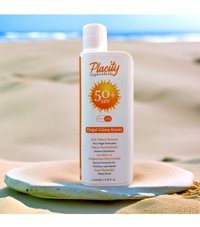 Placity 50 Faktör Tüm Ciltler İçin Nemlendirici Suya Dayanıklı Yüz ve Vücut Güneş Kremi 200 ml