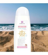 Biobellinda Sun Care 50 Faktör Tüm Ciltler İçin Leke Karşıtı Nemlendirici Yağsız Suya Dayanıklı Yüz ve Vücut Güneş Losyonu 200 ml