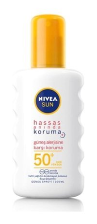 Nivea 50 Faktör Hassas Ciltler İçin Güneş Kremi 200 ml