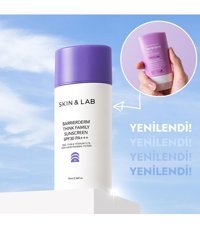 Skin&Lab 30 Faktör Tüm Ciltler İçin Leke Karşıtı Nemlendirici Yağsız Suya Dayanıklı Yüz ve Vücut Güneş Kremi 50 ml