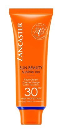 Lancaster 30 Faktör Tüm Ciltler İçin Nemlendirici Suya Dayanıklı Yüz ve Vücut Güneş Kremi 50 ml