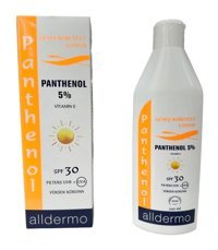 Alldermo 30 Faktör Tüm Ciltler İçin Nemlendirici Suya Dayanıklı Yüz ve Vücut Güneş Losyonu 200 ml