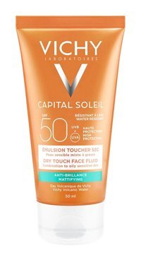 Vichy 50 Faktör Tüm Ciltler İçin Nemlendirici Suya Dayanıklı Yüz Güneş Kremi 50 ml