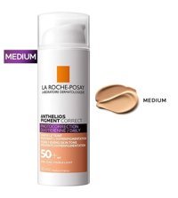 La Roche Posay Anthelios Pigment 50 Faktör Tüm Ciltler İçin Leke Karşıtı Nemlendirici Yaşlanma Karşıtı Yağsız Suya Dayanıklı Yüz Güneş Kremi 50 ml