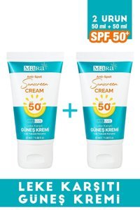 Mara Anti-Spot 50 Faktör Tüm Ciltler İçin Leke Karşıtı Nemlendirici Aydınlatıcı Yağsız Suya Dayanıklı Yüz Güneş Kremi 50 ml