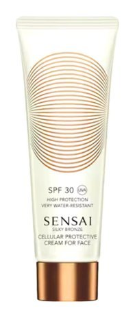 Sensai Silky Bronze 30 Faktör Tüm Ciltler İçin Nemlendirici Suya Dayanıklı Yüz Güneş Kremi 50 ml