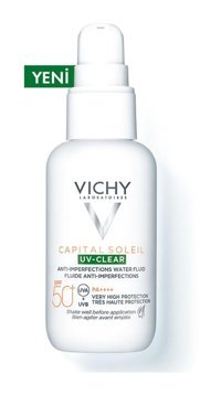 Vichy 50 Faktör Yağlı Ciltler İçin Güneş Kremi 40 ml