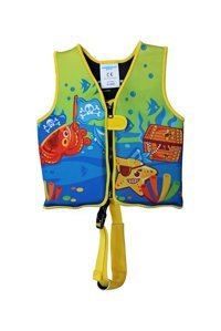 Amphibian Pro SWIM003 Fermuarlı Çocuk Renkli Can Yeleği