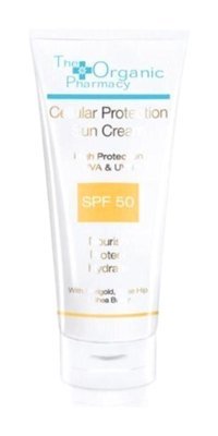 The Organic Pharmacy Sun Cream 50 Faktör Tüm Ciltler İçin Leke Karşıtı Nemlendirici Yağsız Suya Dayanıklı Yüz ve Vücut Güneş Kremi 100 ml