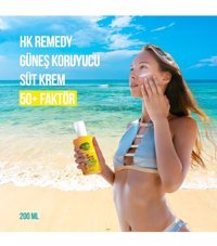 Oyuncak Store Sun 50 Faktör Tüm Ciltler İçin Leke Karşıtı Nemlendirici Yağsız Suya Dayanıklı Yüz ve Vücut Güneş Sütü 200 ml