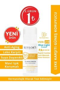 Keylor'S Cosmetic 50 Faktör Tüm Ciltler İçin Leke Karşıtı Nemlendirici Suya Dayanıklı Yüz Güneş Kremi 50 ml