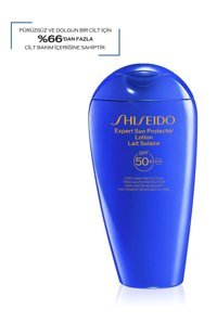 Shiseido Gsc Blue Expert 50 Faktör Tüm Ciltler İçin Nemlendirici Suya Dayanıklı Yüz ve Vücut Güneş Kremi 300 ml
