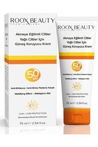 Nck 50 Faktör Yağlı Ciltler İçin Leke Karşıtı Nemlendirici Yağsız Suya Dayanıklı Yüz ve Vücut Güneş Kremi 75 ml