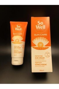 So Wel 50 Faktör Tüm Ciltler İçin Leke Karşıtı Nemlendirici Yağsız Suya Dayanıklı Yüz ve Vücut Güneş Kremi 50 ml