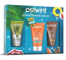 Ostwint 50 Faktör Tüm Ciltler İçin Leke Karşıtı Nemlendirici Yağsız Suya Dayanıklı Yüz ve Vücut Güneş Kremi 50 ml