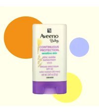 Aveeno Stick 50 Faktör Tüm Ciltler İçin Nemlendirici Suya Dayanıklı Yüz Güneş Kremi 13 gr