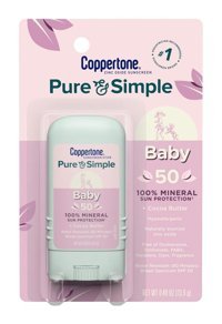 Coppertone Stick 50 Faktör Tüm Ciltler İçin Leke Karşıtı Nemlendirici Yağsız Suya Dayanıklı Yüz ve Vücut Güneş Kremi 50 ml