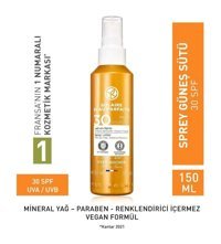 Yves Rocher Solaire 30 Faktör Tüm Ciltler İçin Leke Karşıtı Nemlendirici Yağsız Suya Dayanıklı Yüz ve Vücut Güneş Kremi 50 ml