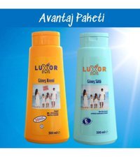 Luxor Kimya Arbutin 50 Faktör Tüm Ciltler İçin Leke Karşıtı Nemlendirici Yaşlanma Karşıtı Aydınlatıcı Yağsız Suya Dayanıklı Yüz ve Vücut Güneş Sütü 500 ml