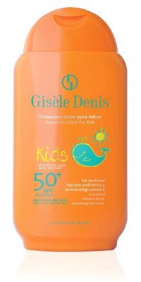 Gisele Denis 50 Faktör Tüm Ciltler İçin Nemlendirici Suya Dayanıklı Yüz ve Vücut Güneş Losyonu 200 ml