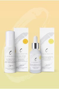 Creaderm 50 Faktör Tüm Ciltler İçin Nemlendirici Aydınlatıcı Suya Dayanıklı Yüz Güneş Kremi 50 ml